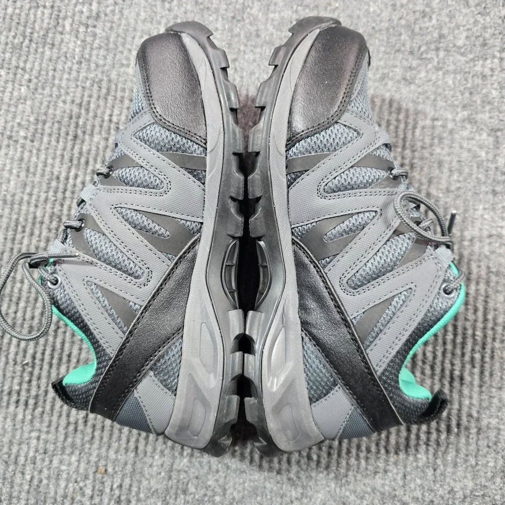 i-Runner Shoes Mens Size 5.5 XW Gray Teal Explorer Trail Hiking Diabetic Sneaker